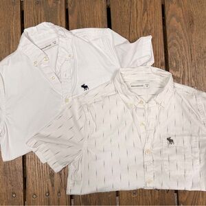 Kids White Abercrombie & Fitch Shirt